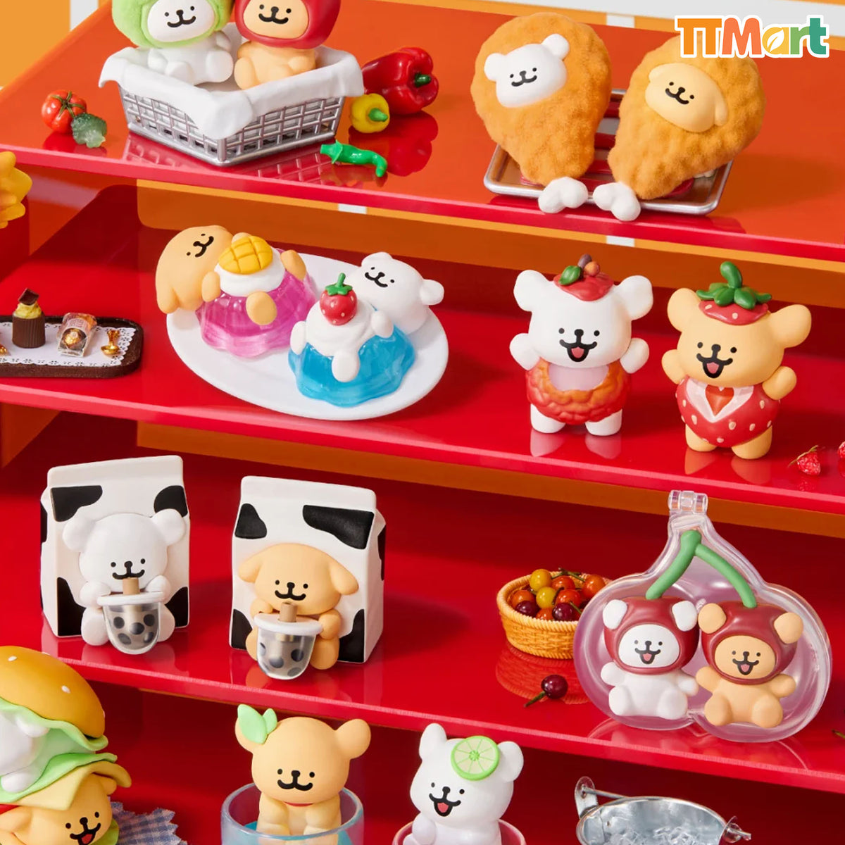 MALTESE Fast Food Restaurant Mini Figure Blind Box