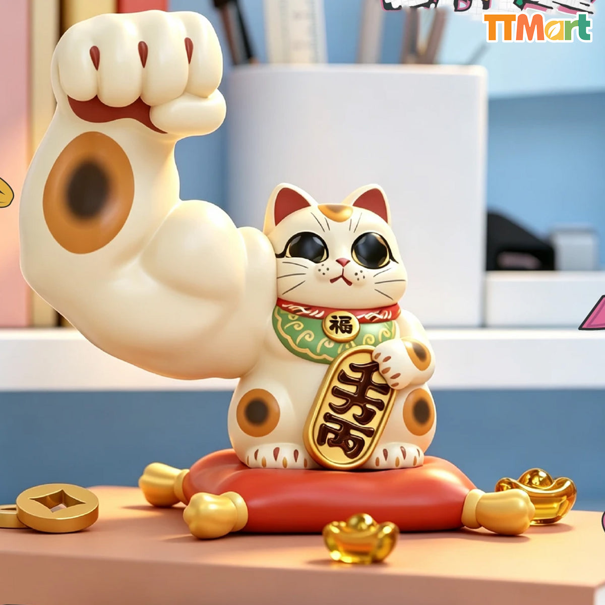 Great Power Fortune Cat-Go All Out for Gold Series Blind Box