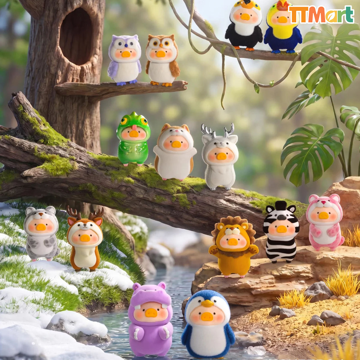 LULU THE PIGGY Animal Party V2 Figure Series Blind Box
