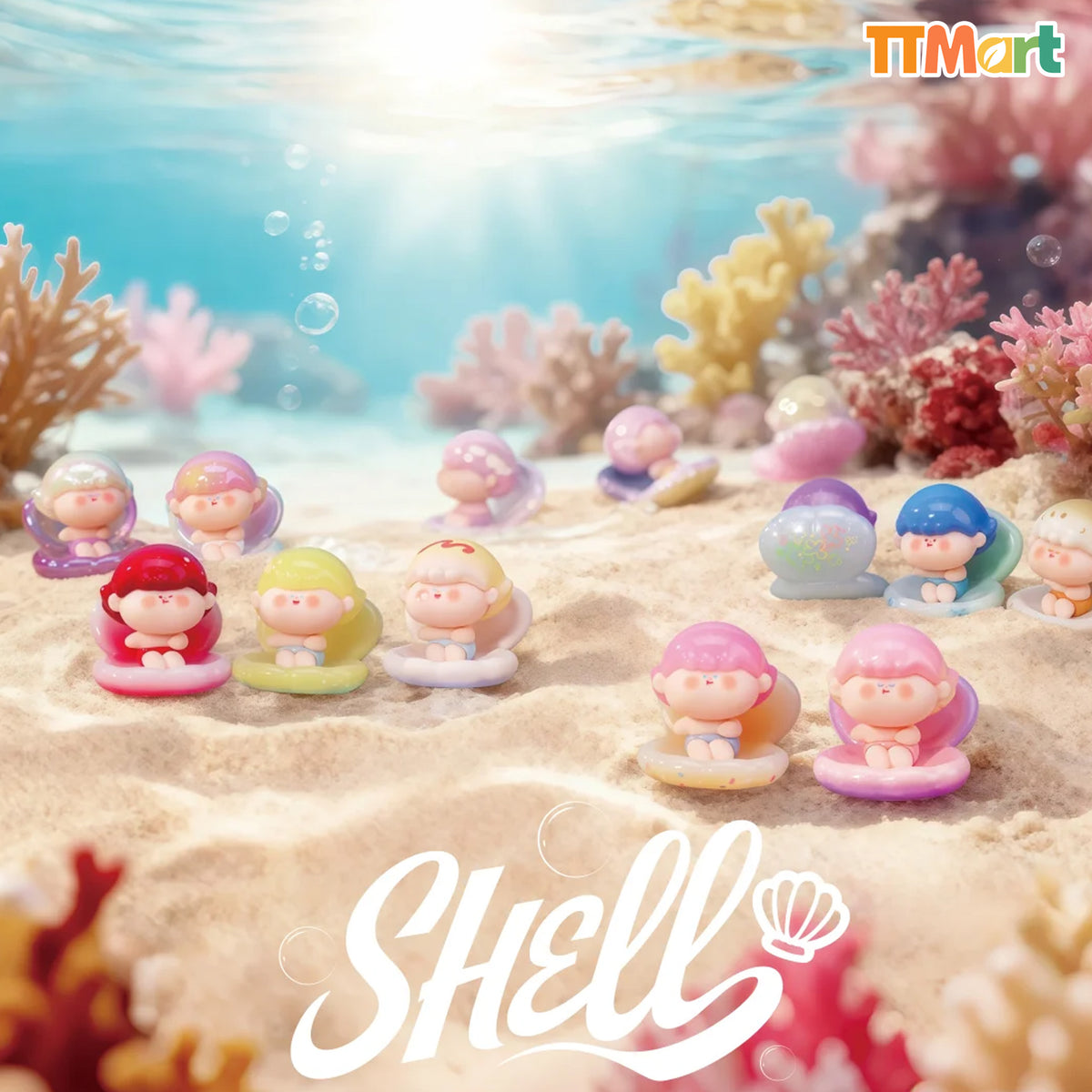 AMLLS Sea Shell Mini Bean Series Blind Bag