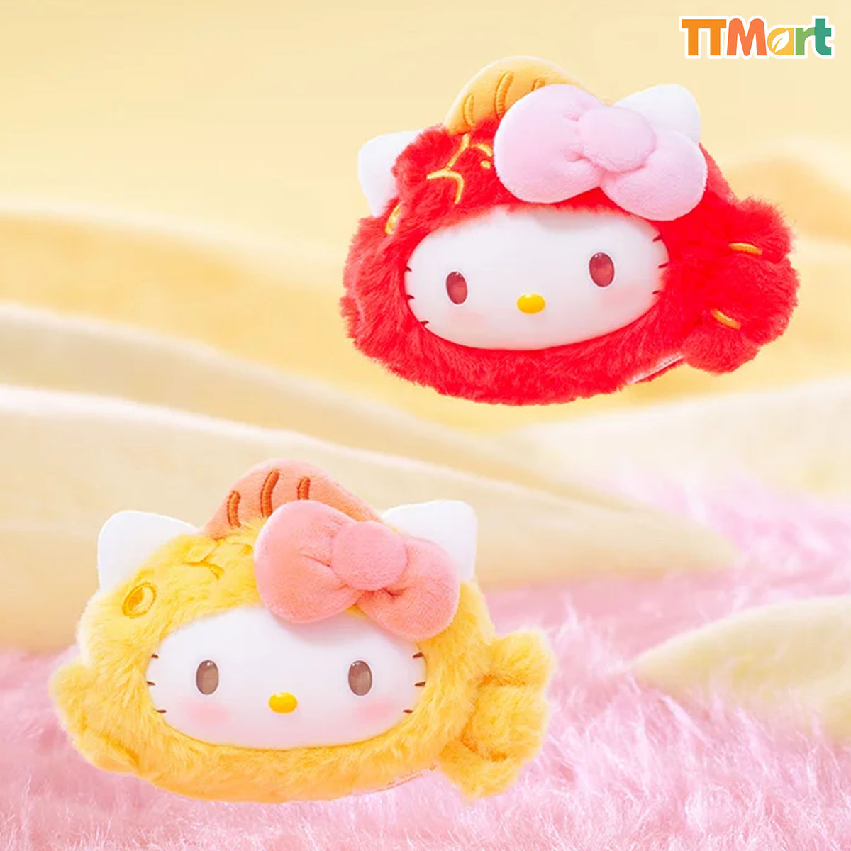SANRIO HK Happy Koi Series Plush Keychain Blind Box