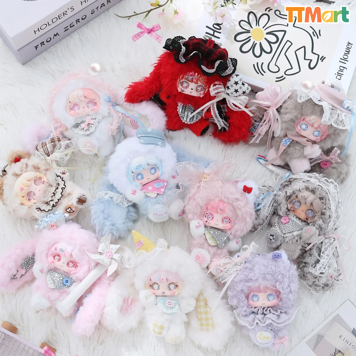 SANMI RABBIT Escape Station Bar Plush Series Blind Box