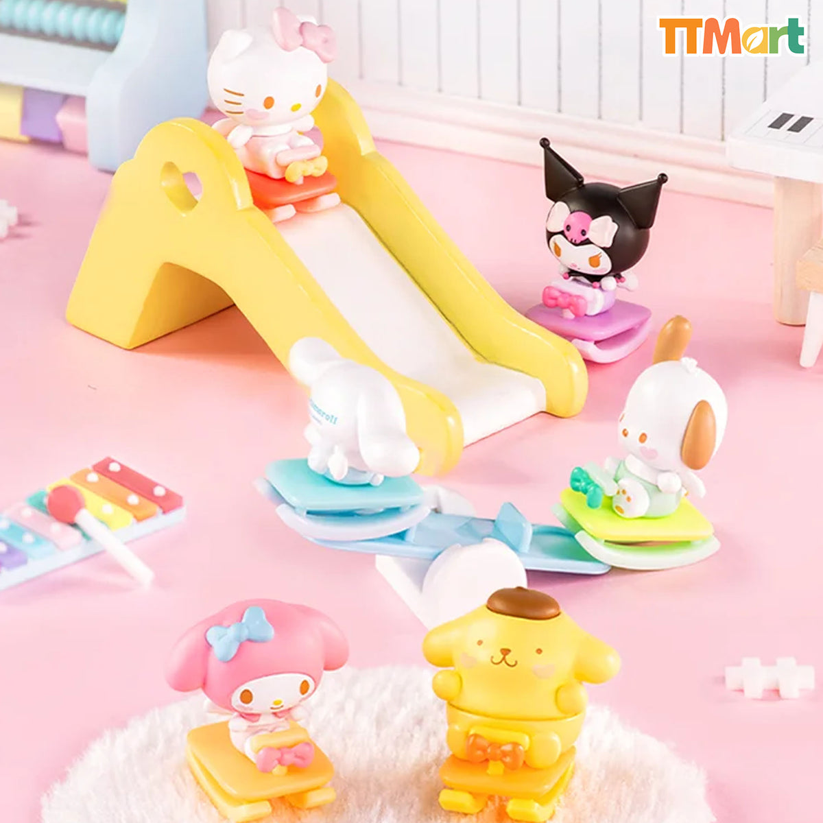 SANRIO Kiddie Ride Mini Bean Series Blind Bag