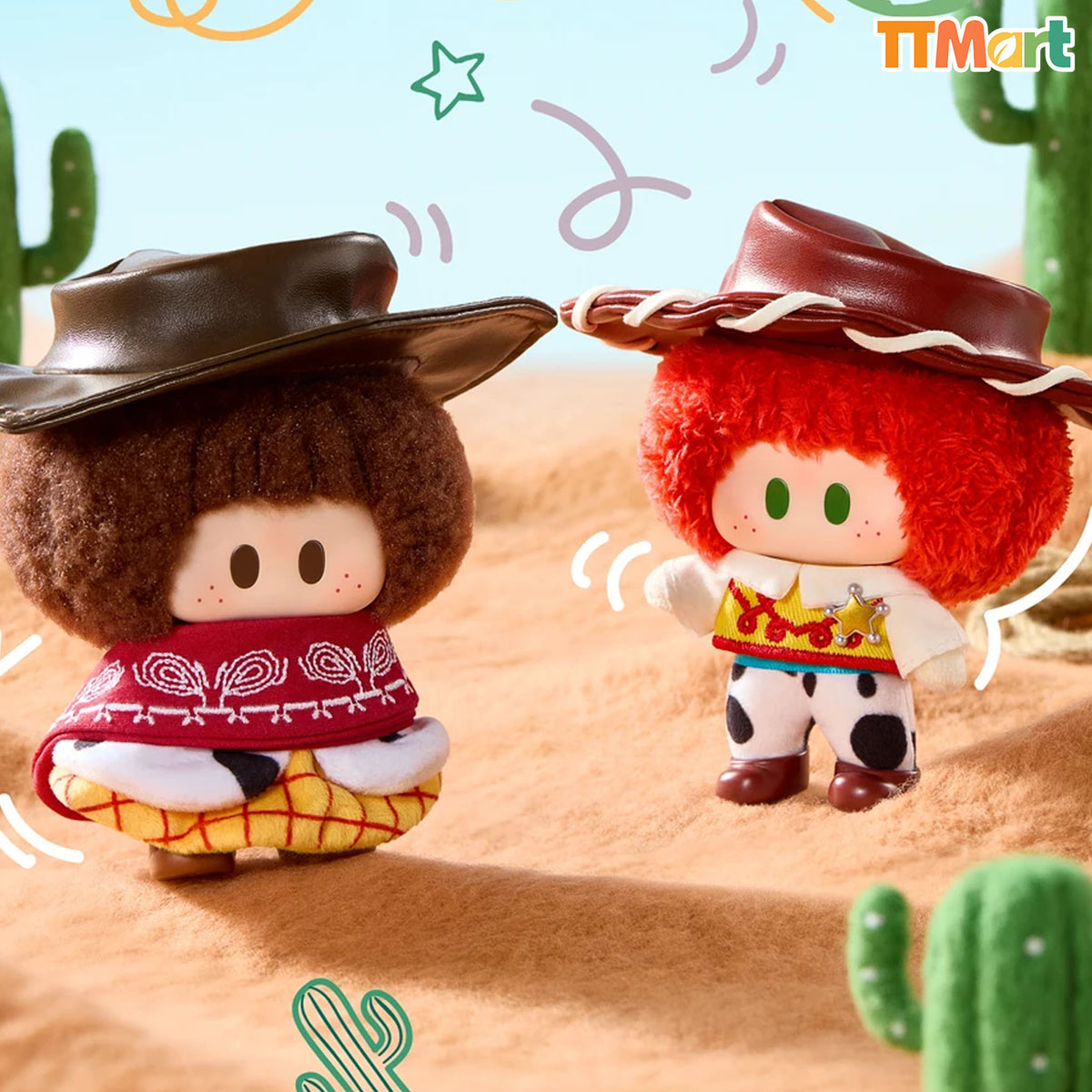 YOYO Toy Story 5 Cute Together Series Plush Blind Box