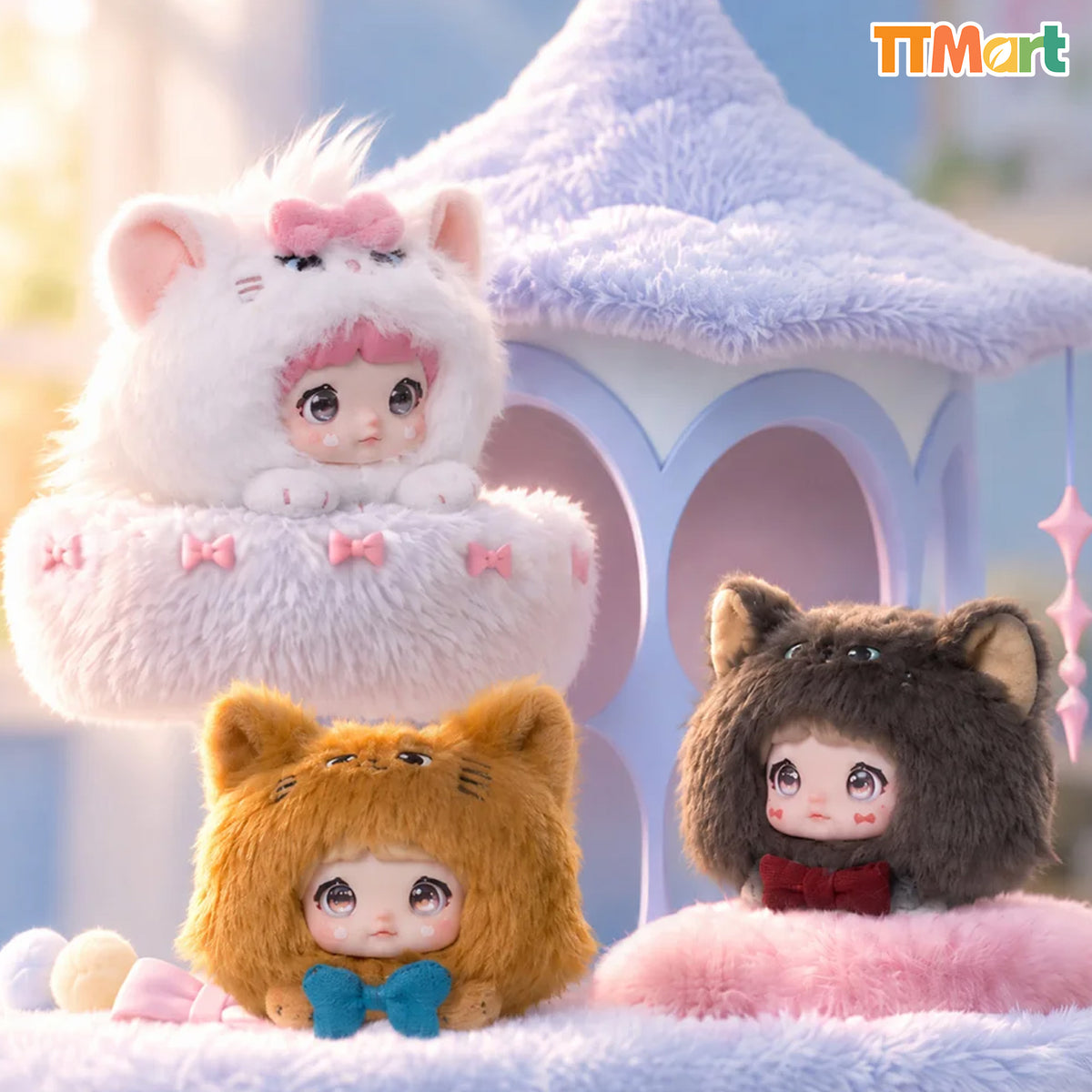 NOMMI X DSY Kitty Diaries Series Plush Doll Blind Box