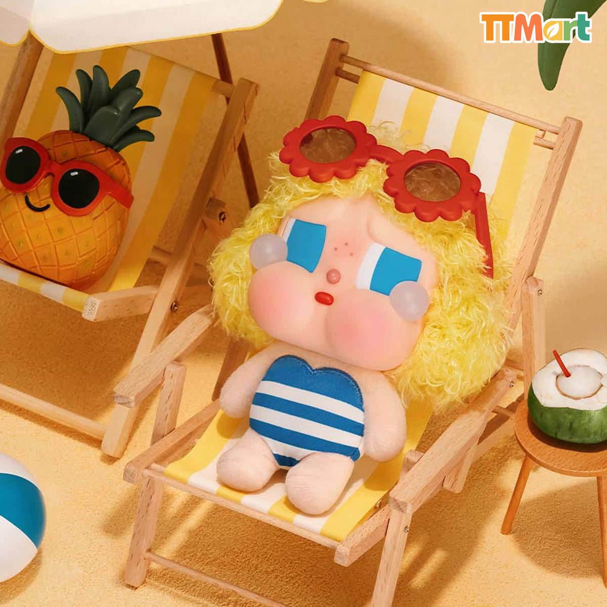 CRYBABY Vacation Mode On Plush Series Blind Box