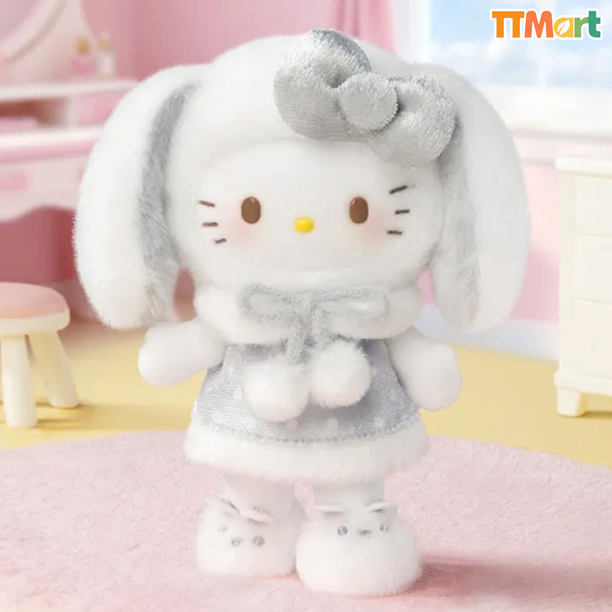 HK Lop Ear Bunny Series Plush Pendant Blind Box