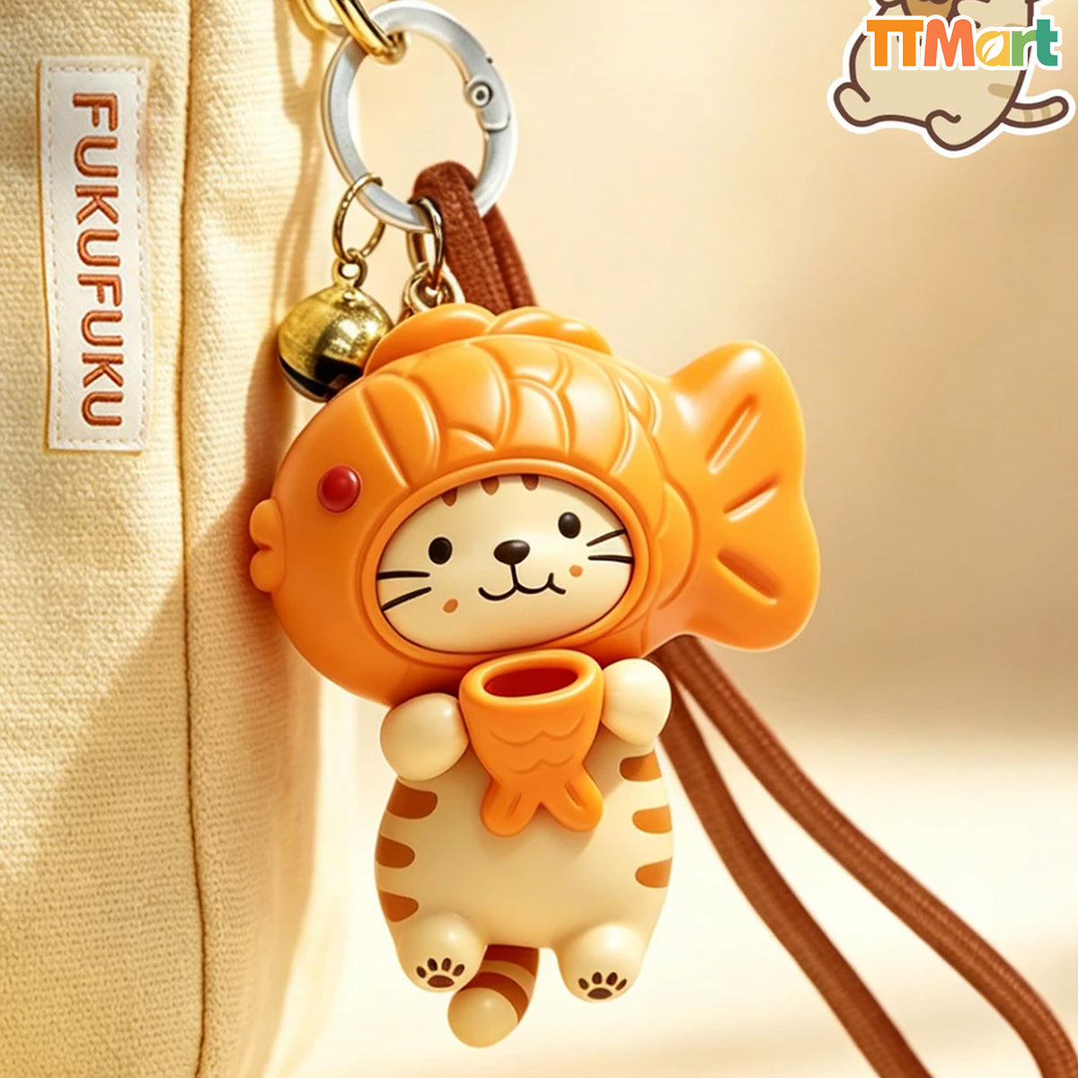 FUKU FUKU NYANKO Cute Pet Moments Keychain Series Blind Box