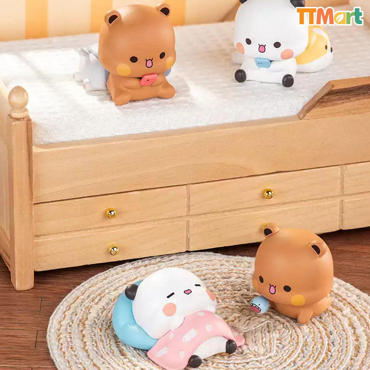 YIER And BUBU Couple's Daily Life Mini Series Blind Box