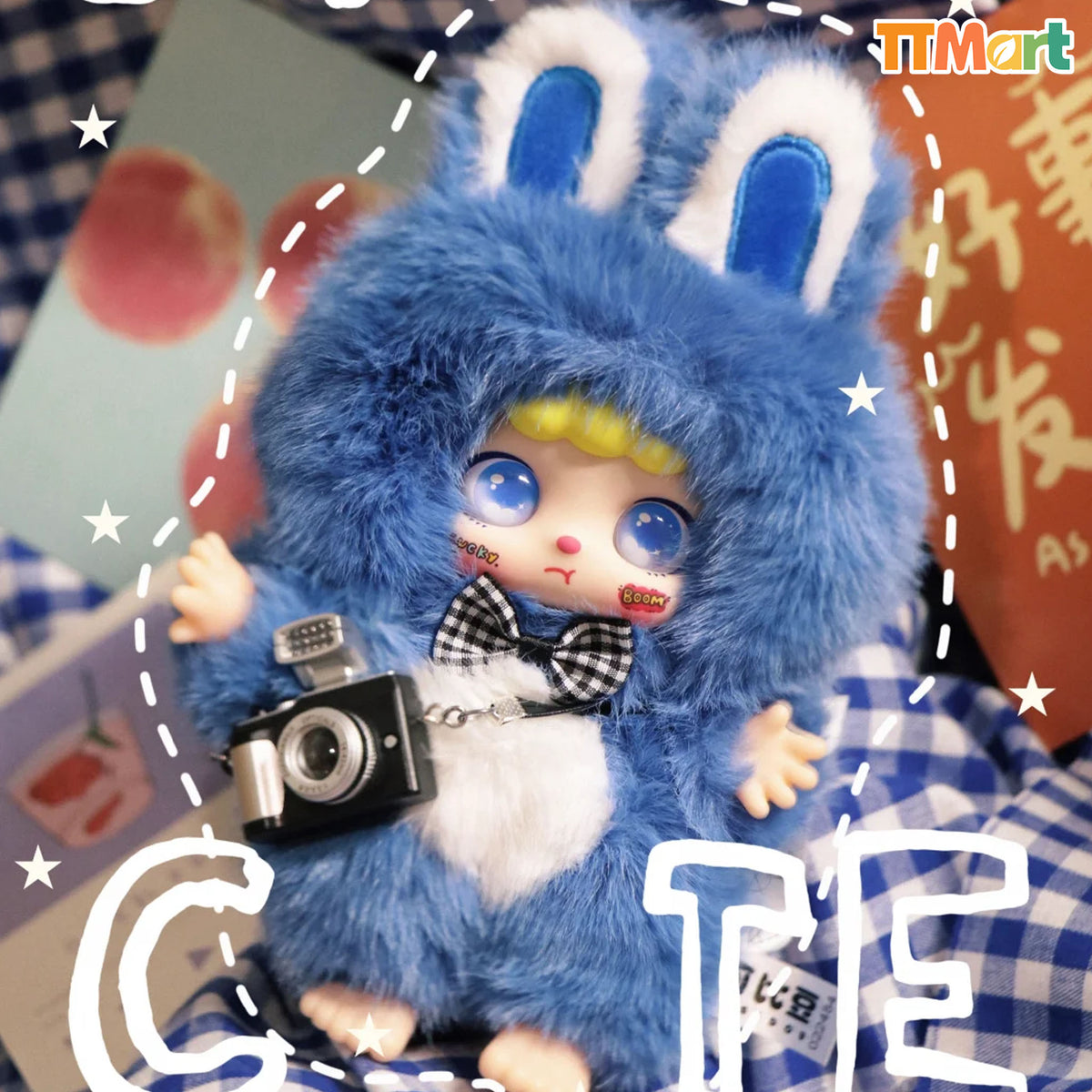 KEBIDOU Rabbit Strolling Around Series Plush Blind Box