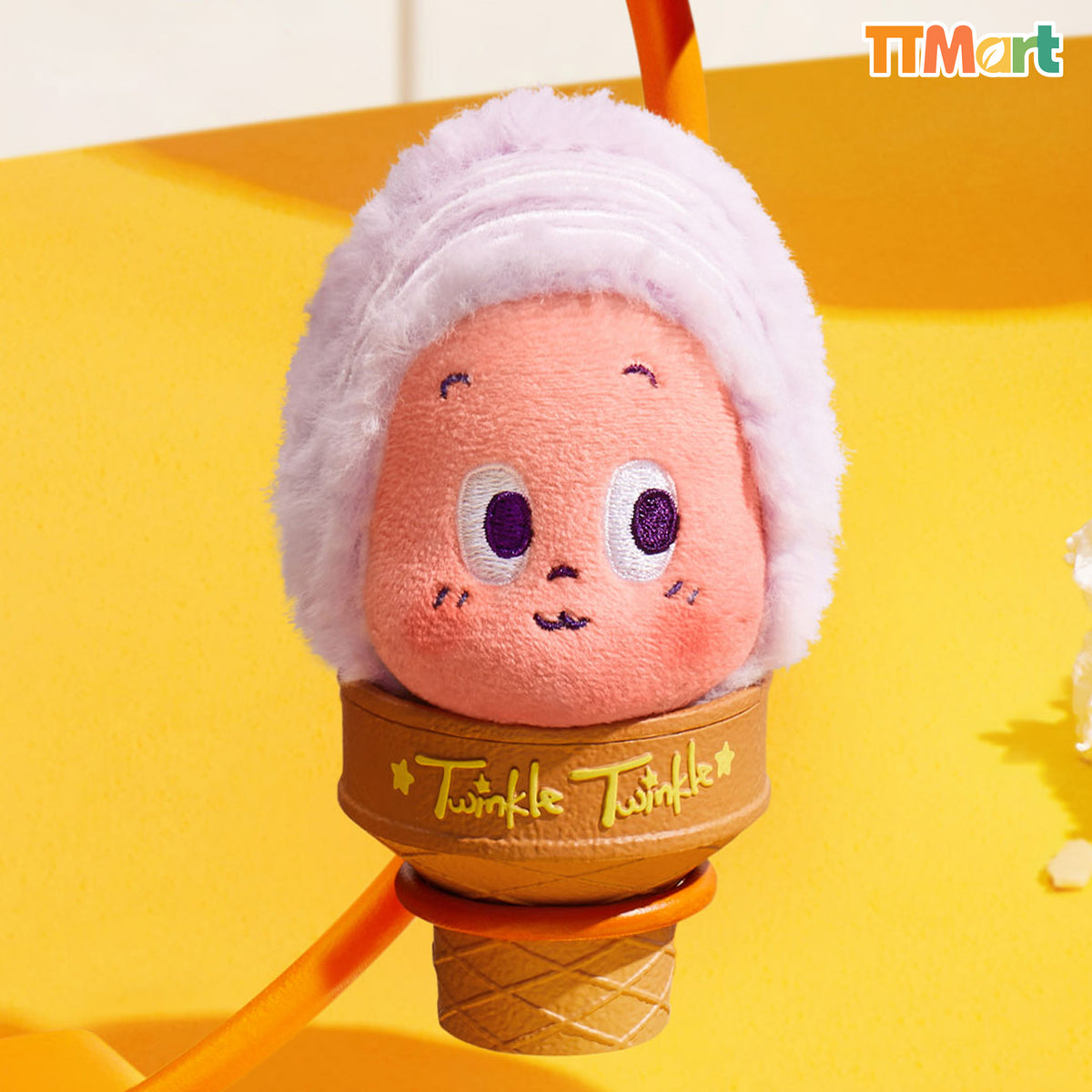 MOON GELATO Series-Ice Cream Plush Pendant Blind Box
