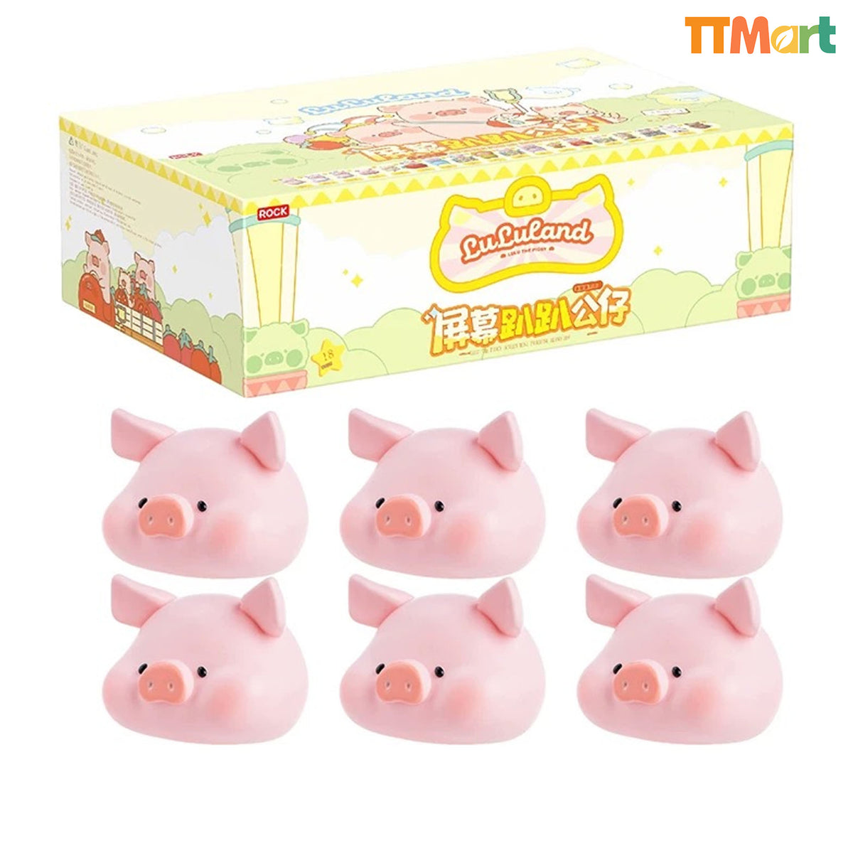LULU THE PIGGY Car Screen Scented Decorative Mini Figure Blind Box