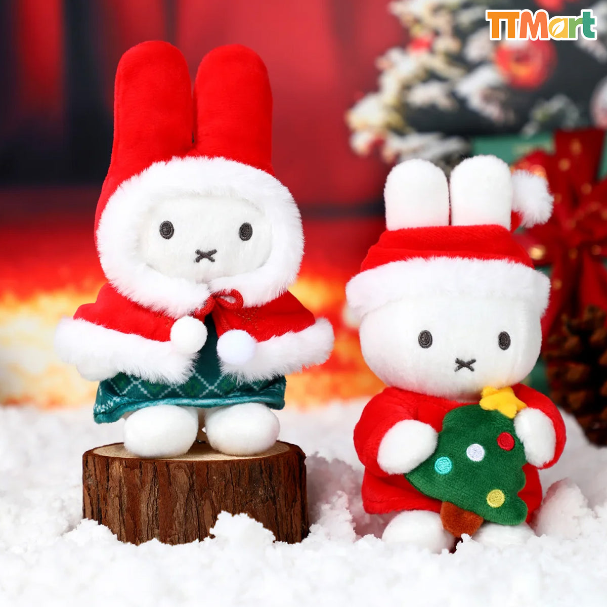 MIFFY Christmas Series Plush Keychian Blind Box