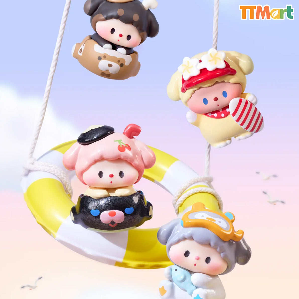 LULUDOG's Summer Journal Mini Bean Series Blind Bag