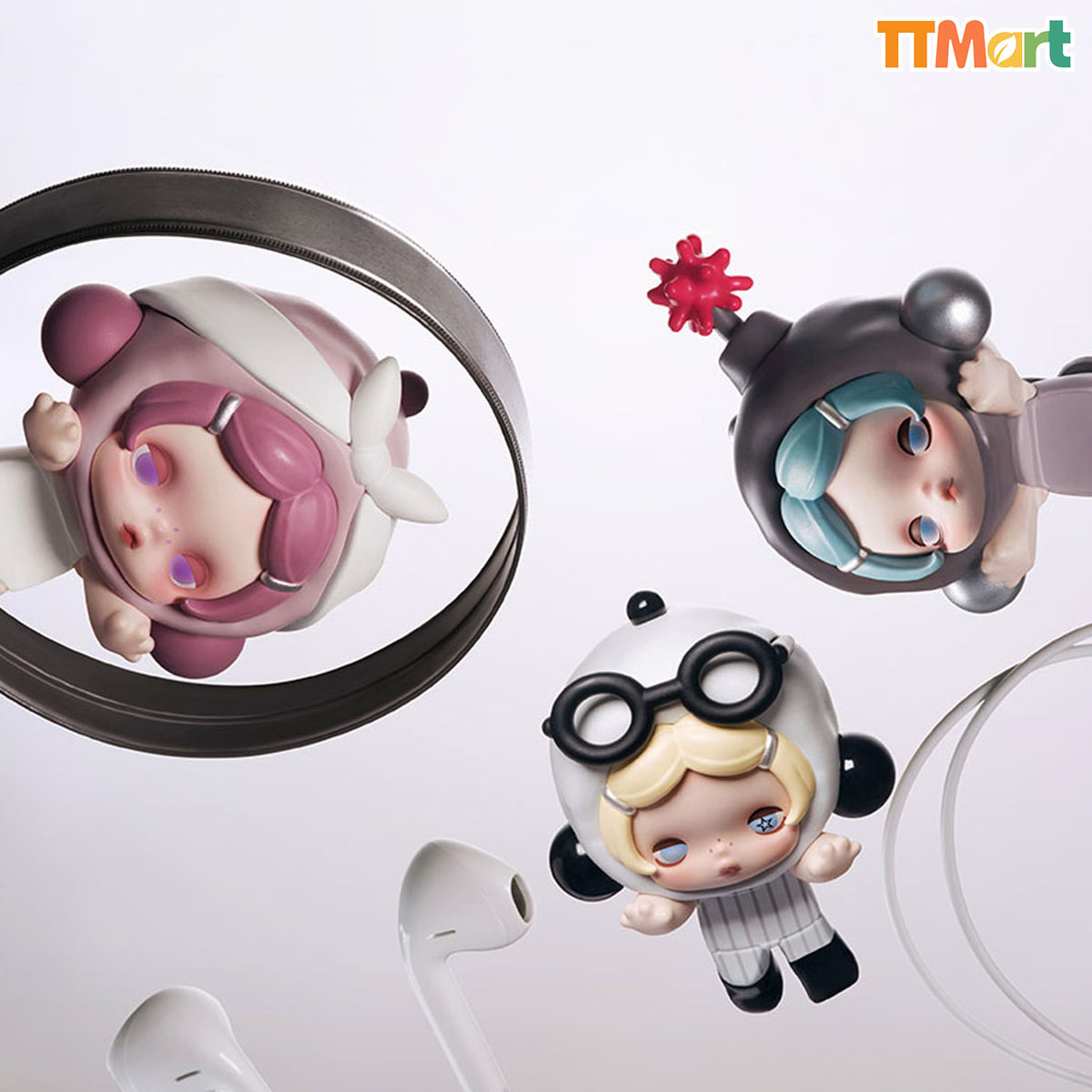 POP ATTACH SKULLPANDA Off Mode Series