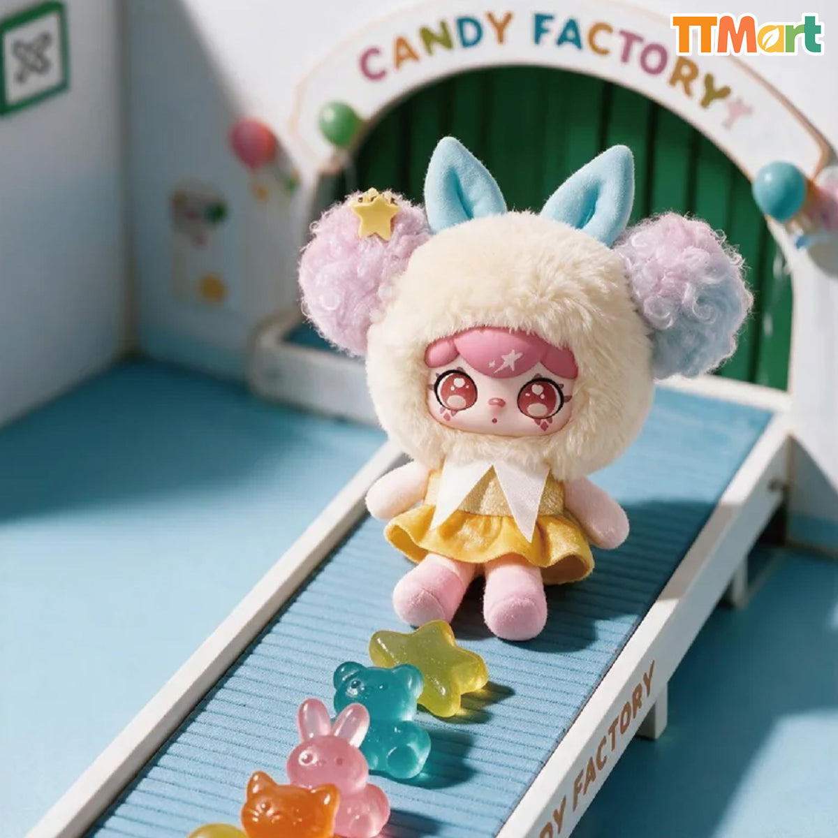 LULUMI Candy Series Mini Plush Toy Blind Box