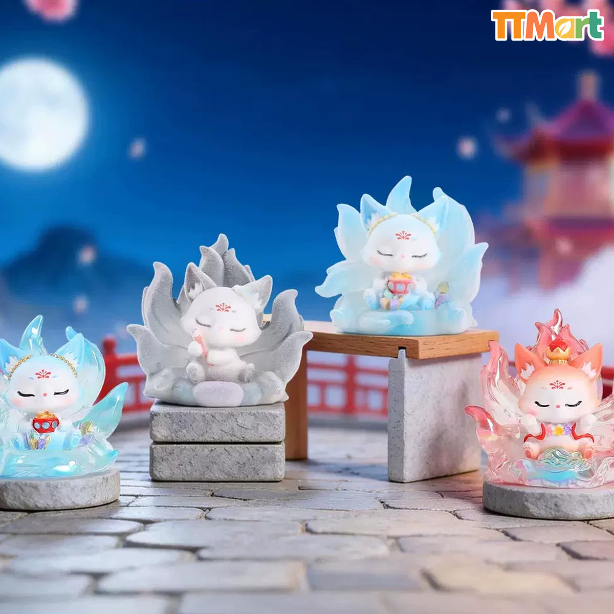 Oriental Poetic Nine-Tailed Fox Trumpet Series Blind Box