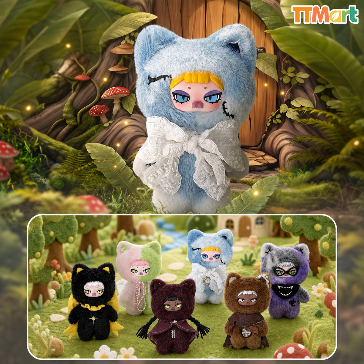 PIKU Fairytale Series Plush Blind Box