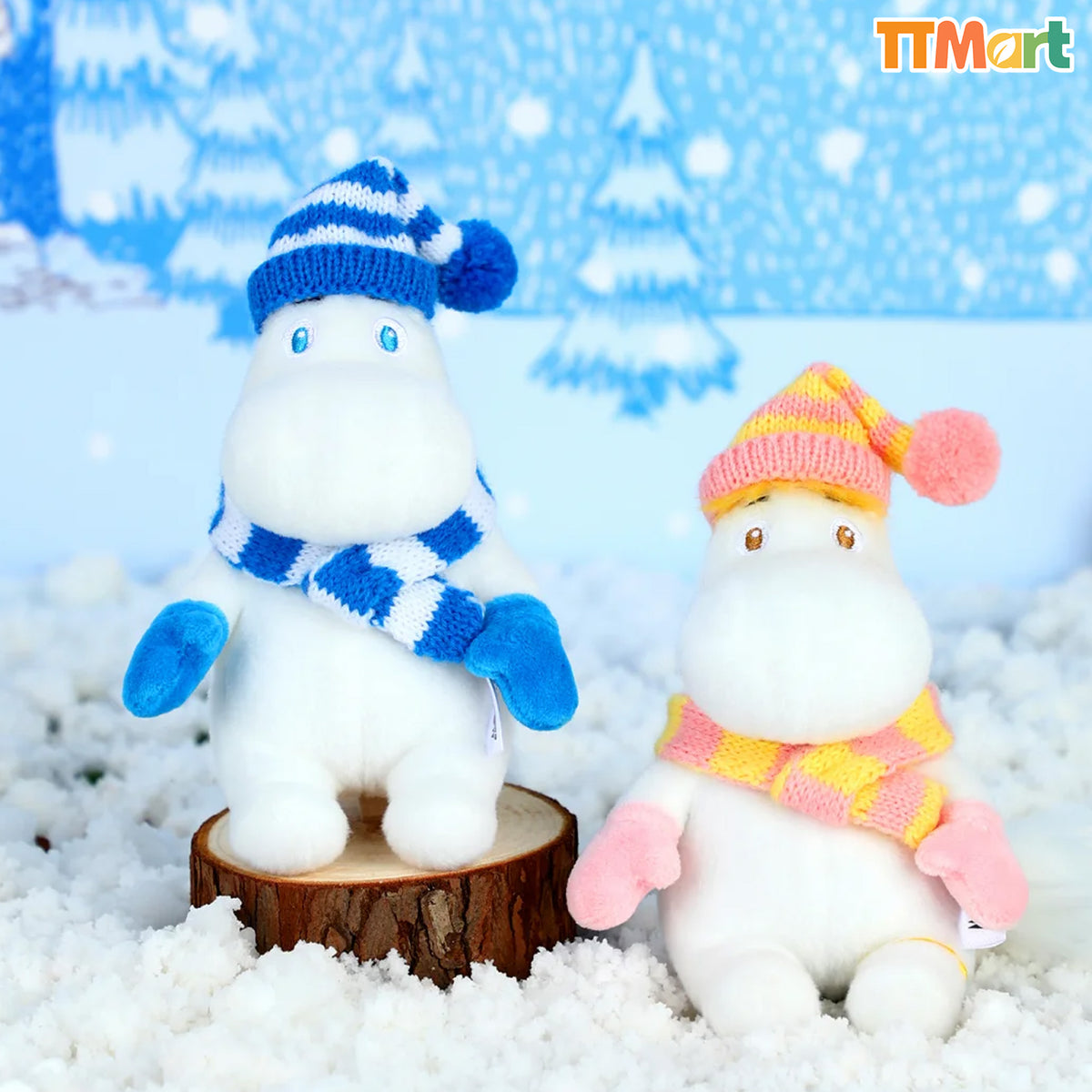 MOOMIN Winter Series Plush Keychian Blind Box