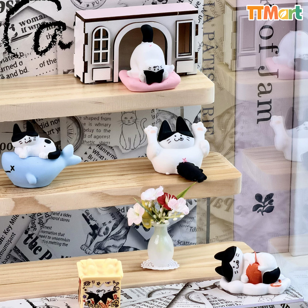 FUZZY Think Like A Cat Series Blind Box
