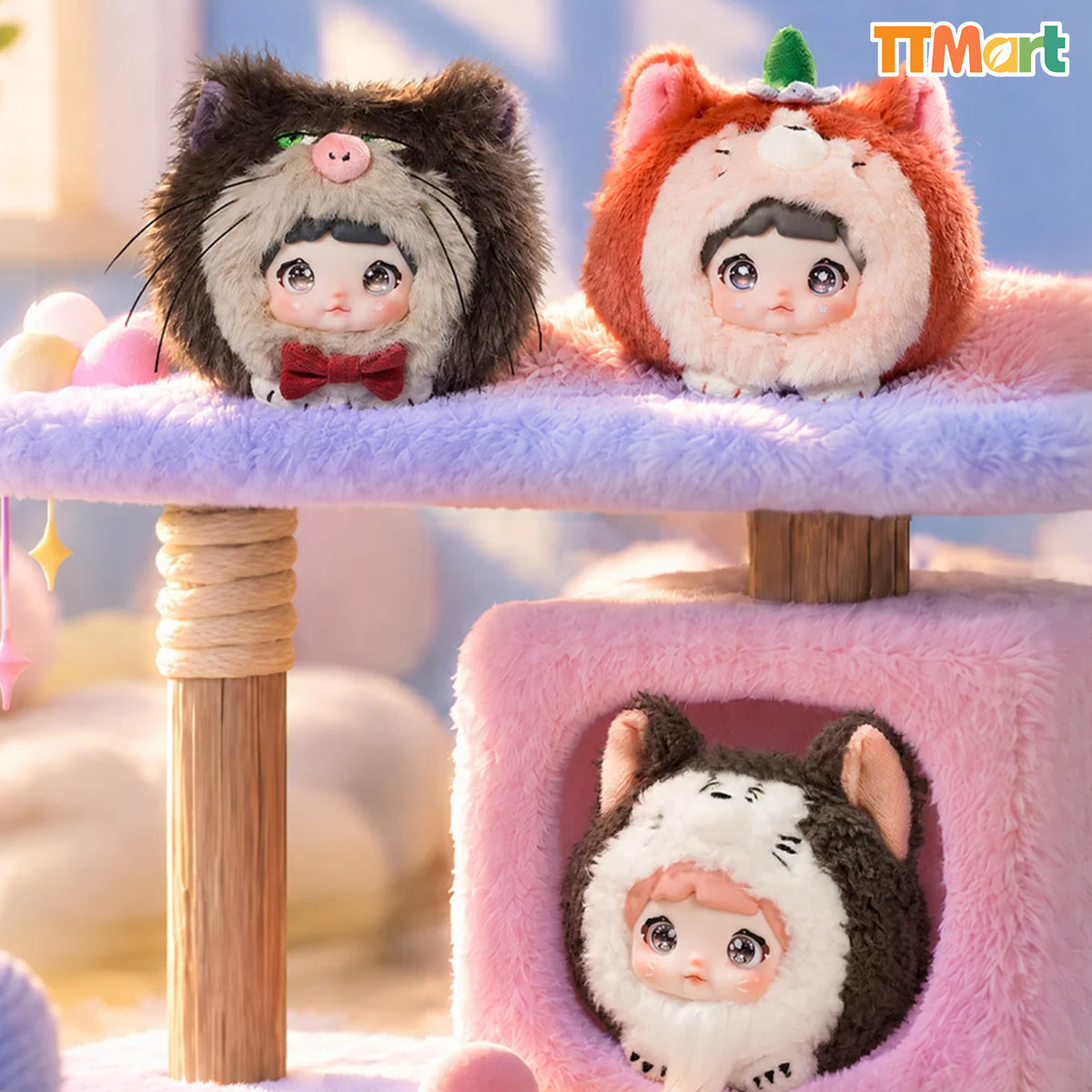NOMMI X DSY Kitty Diaries Series Plush Doll Blind Box