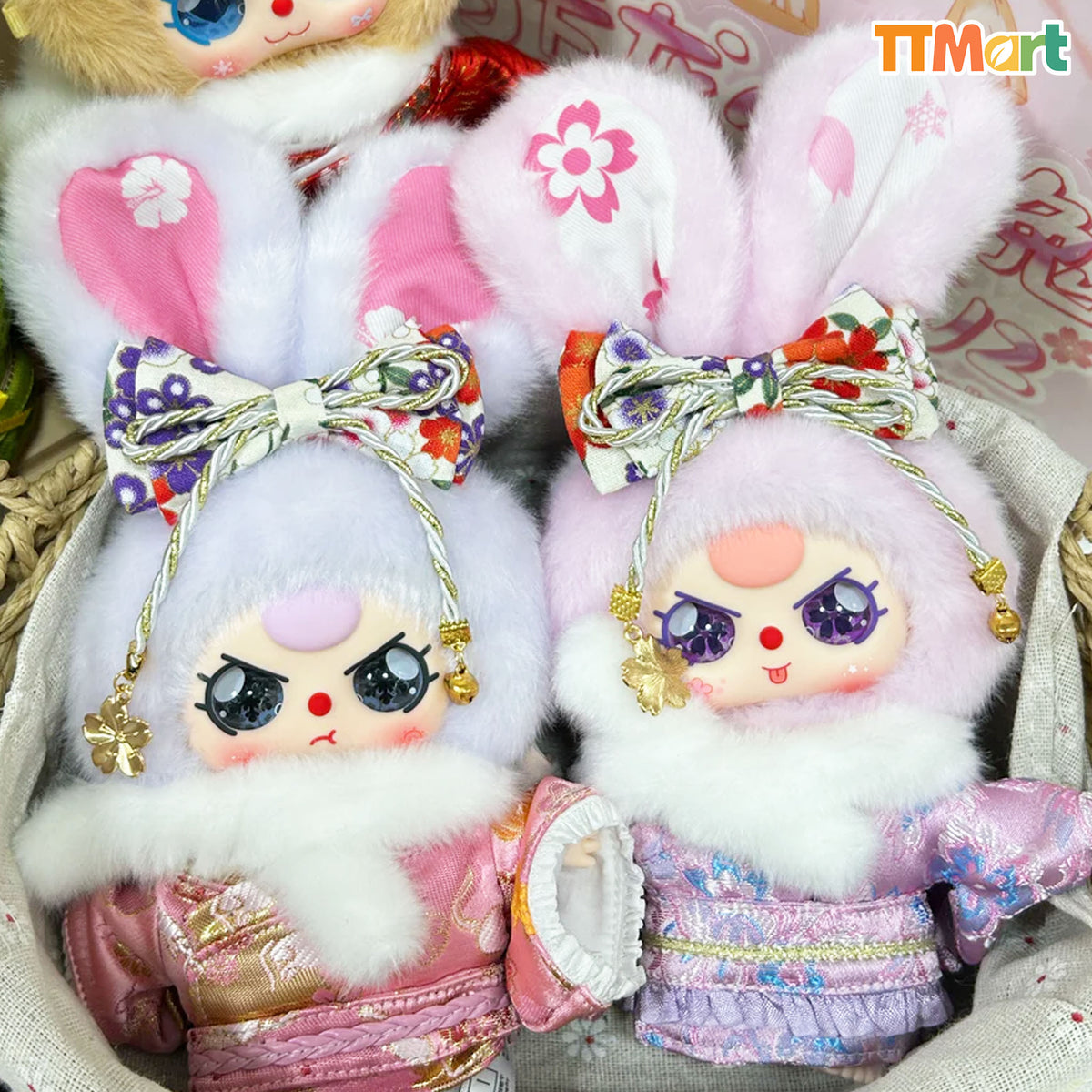 Baby Three V2 Japan Limited Macaron Cute Bunny Series Blind Box