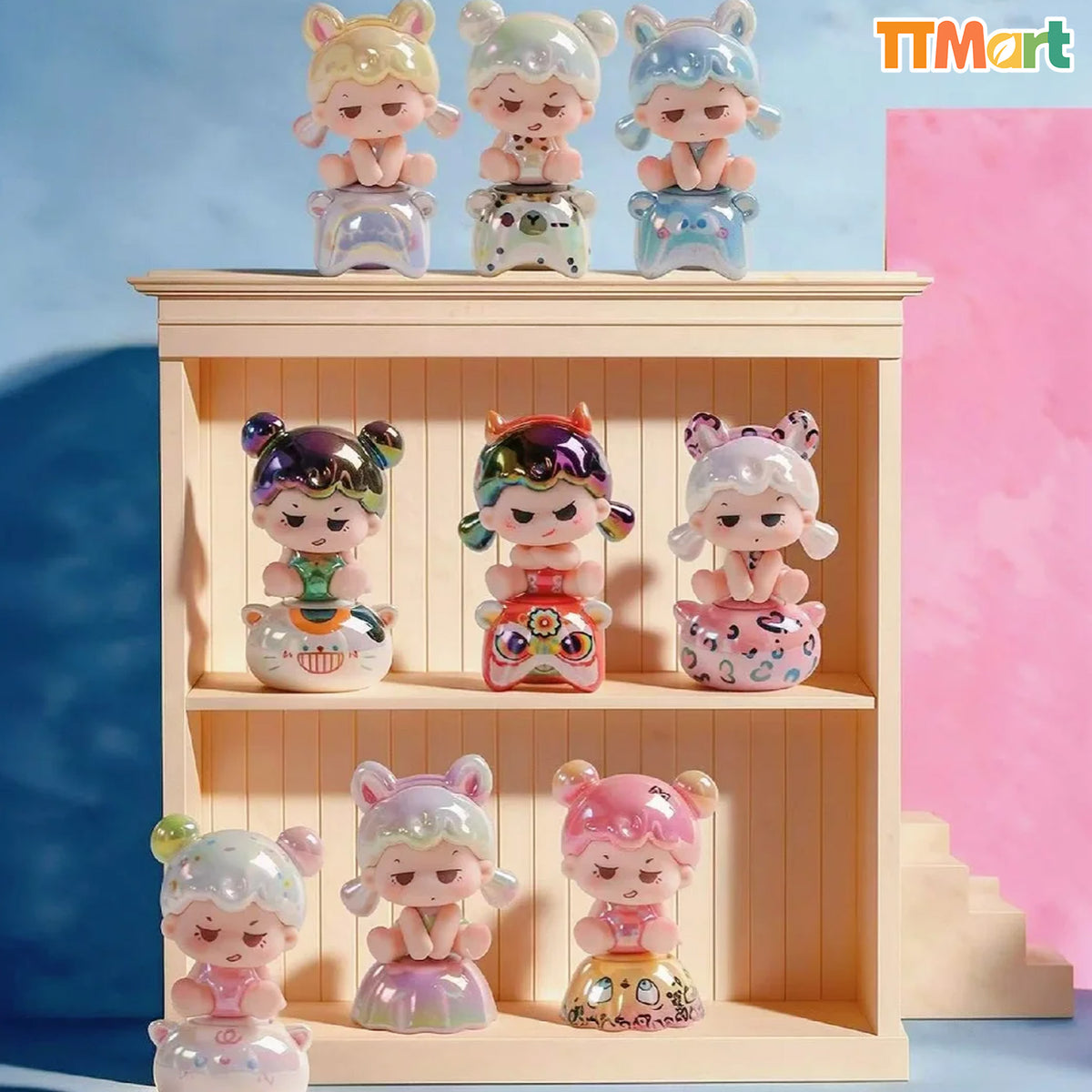 MENGDANA's Wander Plan Travel Series Mini Bean Blind Box