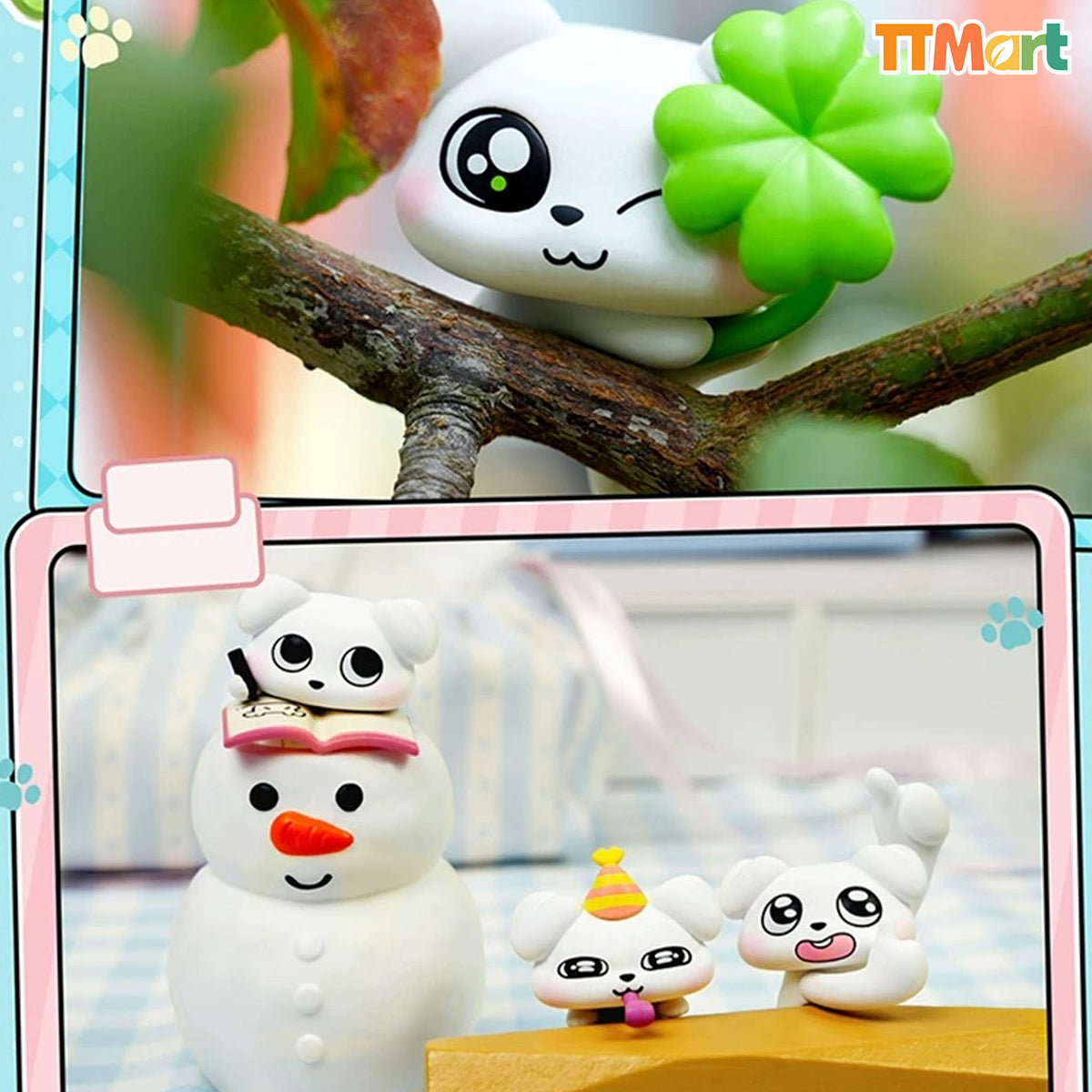 ZOGGY Laying Puppy Hippers Mini Series Blind Bag
