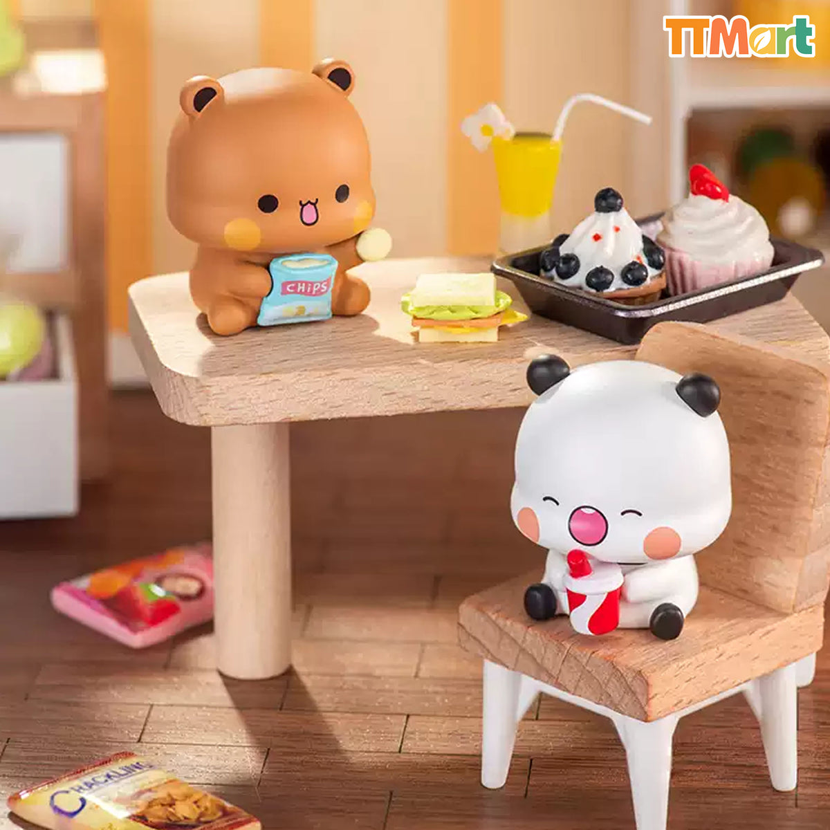 YIER And BUBU Couple's Daily Life Mini Series Blind Box