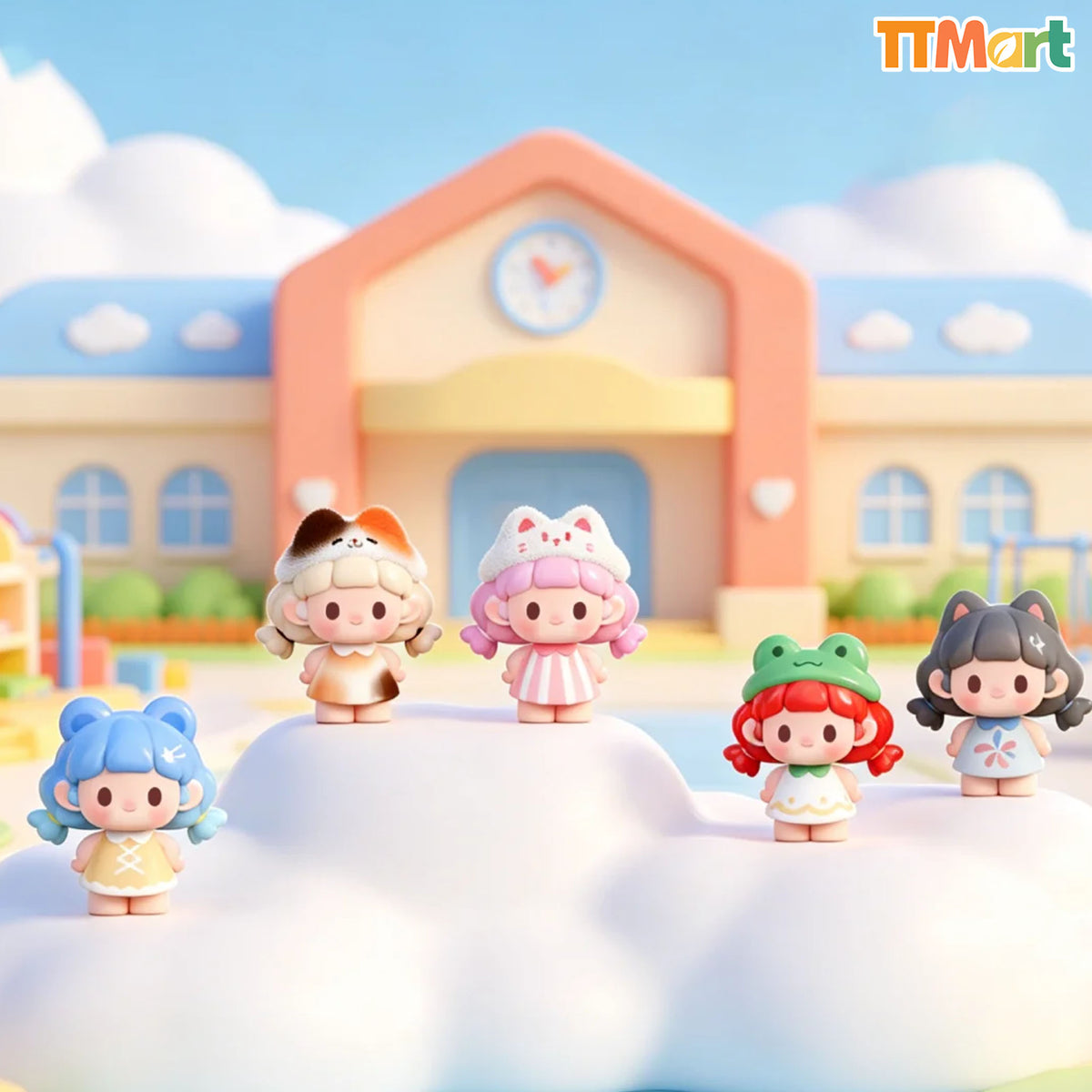TiTi Cloud Kindergarten Series Bean Blind Bag