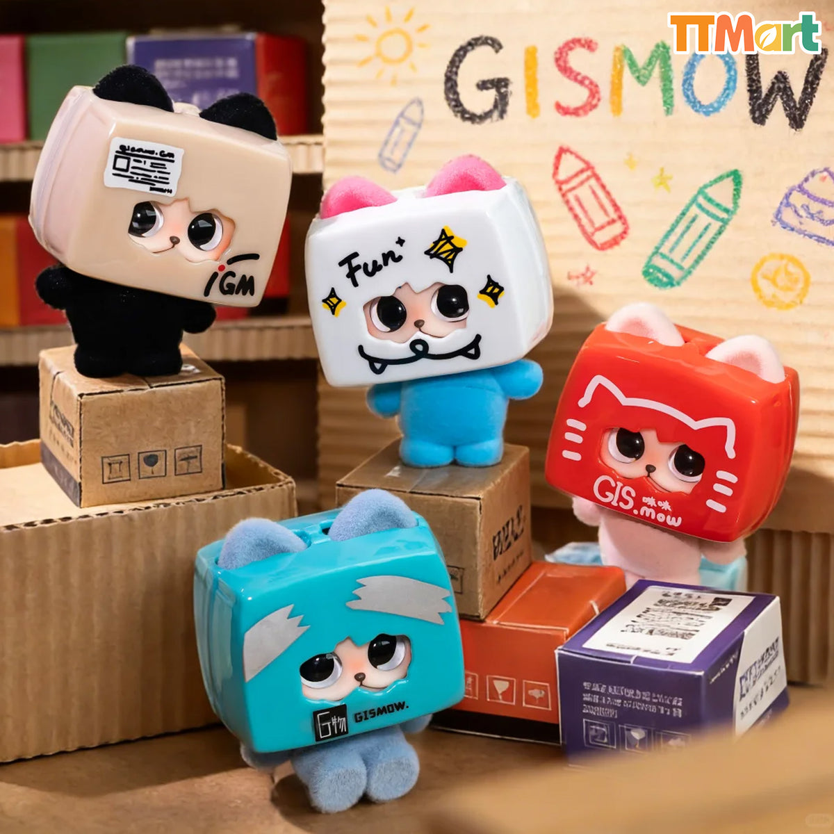 GISMOW Hide And Seek Alliance Series Blind Box