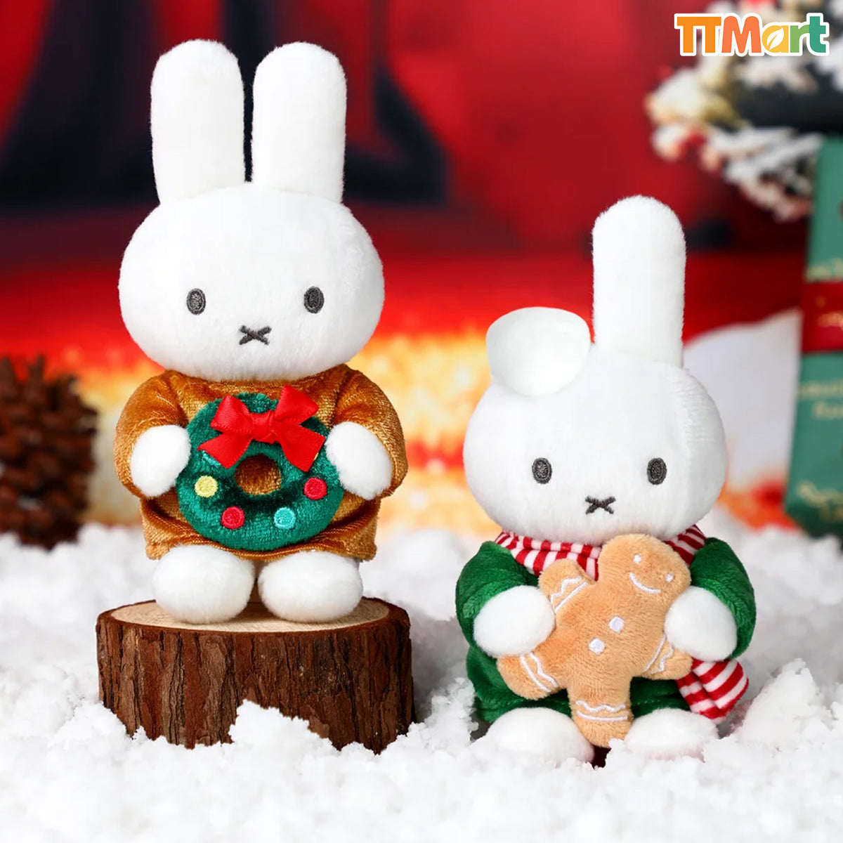 MIFFY Christmas Series Plush Keychian Blind Box