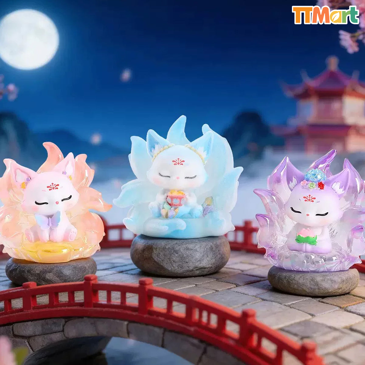 Oriental Poetic Nine-Tailed Fox Trumpet Series Blind Box