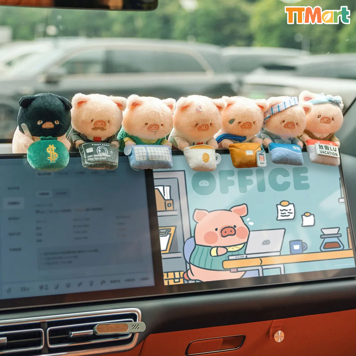 LULU THE PIGGY My Workplace Partners Series Plush Blind Box