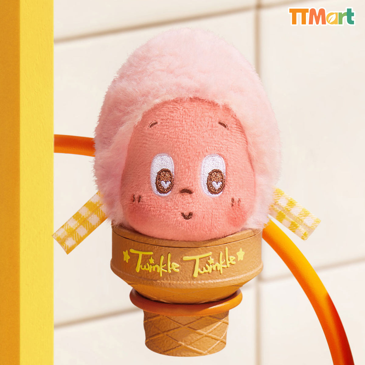 MOON GELATO Series-Ice Cream Plush Pendant Blind Box