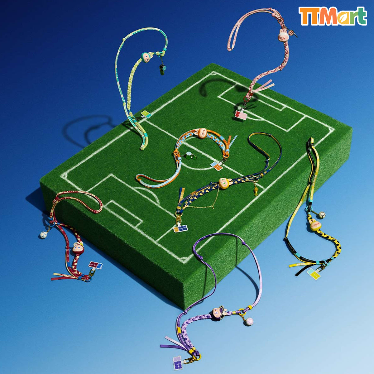 THE MONSTERS × FIFA SERIES-Long Lanyard Blind Box