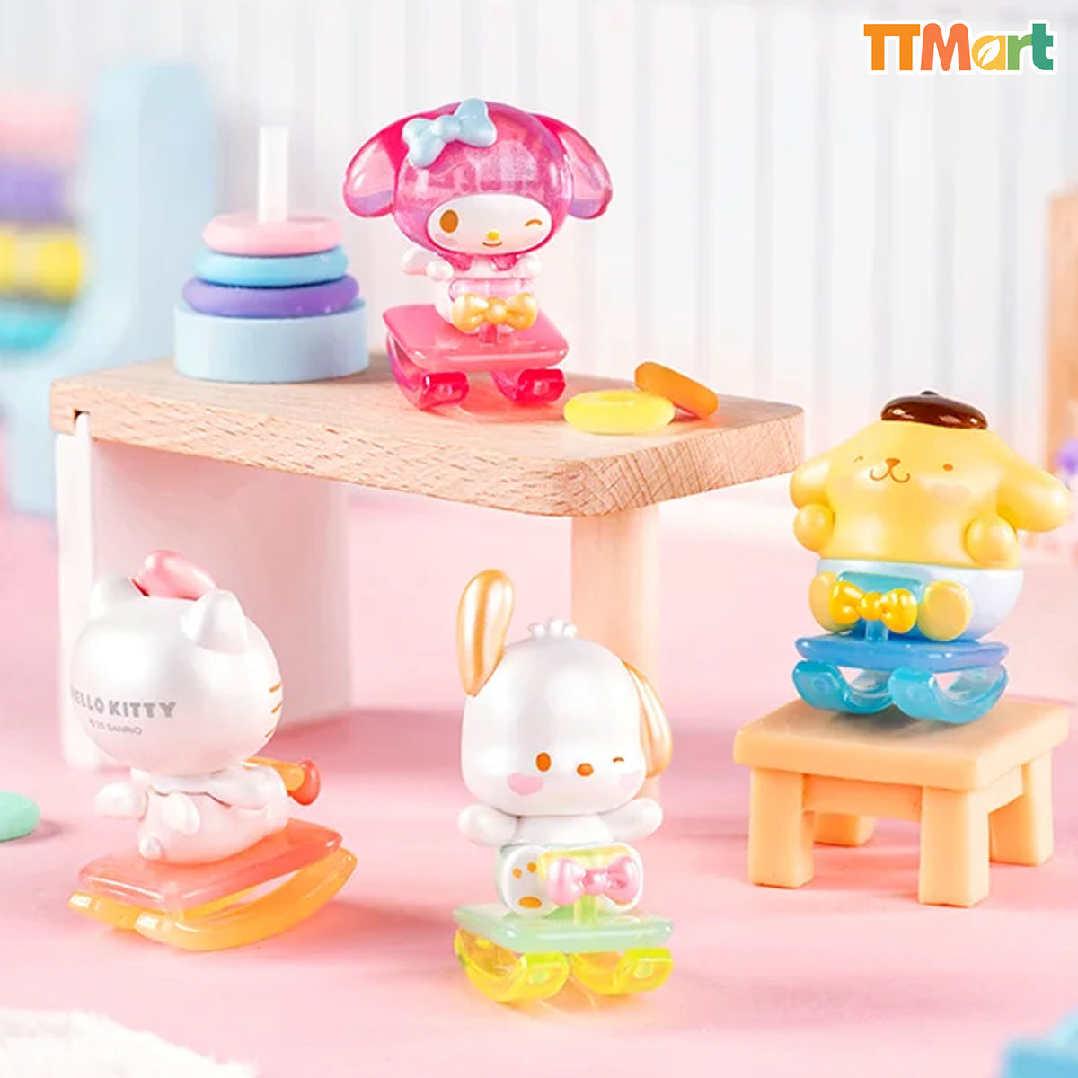 SANRIO Kiddie Ride Mini Bean Series Blind Bag