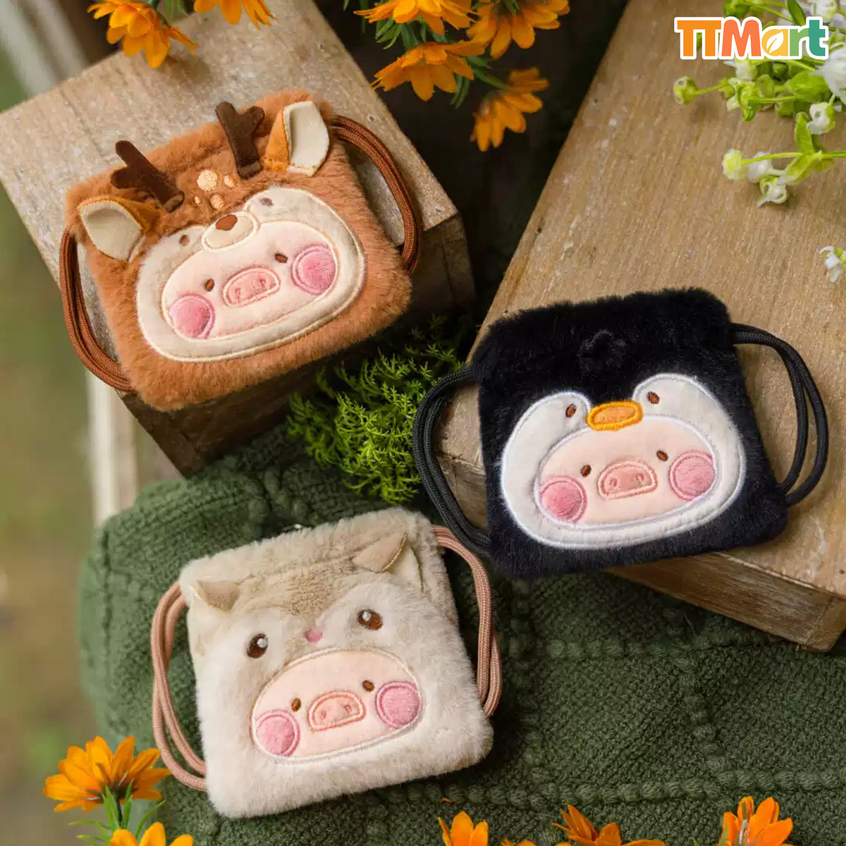 LULU THE PIGGY Plush Earphone Bag Series Blind Box