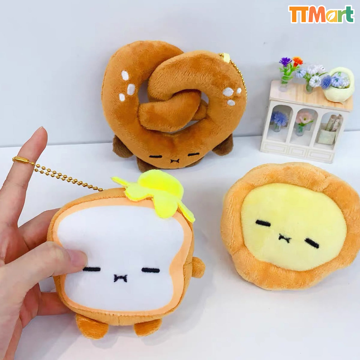 MOKAU Bread Plush Charm Series Blind Box