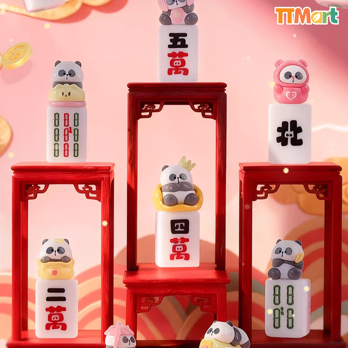 MR.PA Overflowing Peach Luck Mini Bean Series Blind Bag