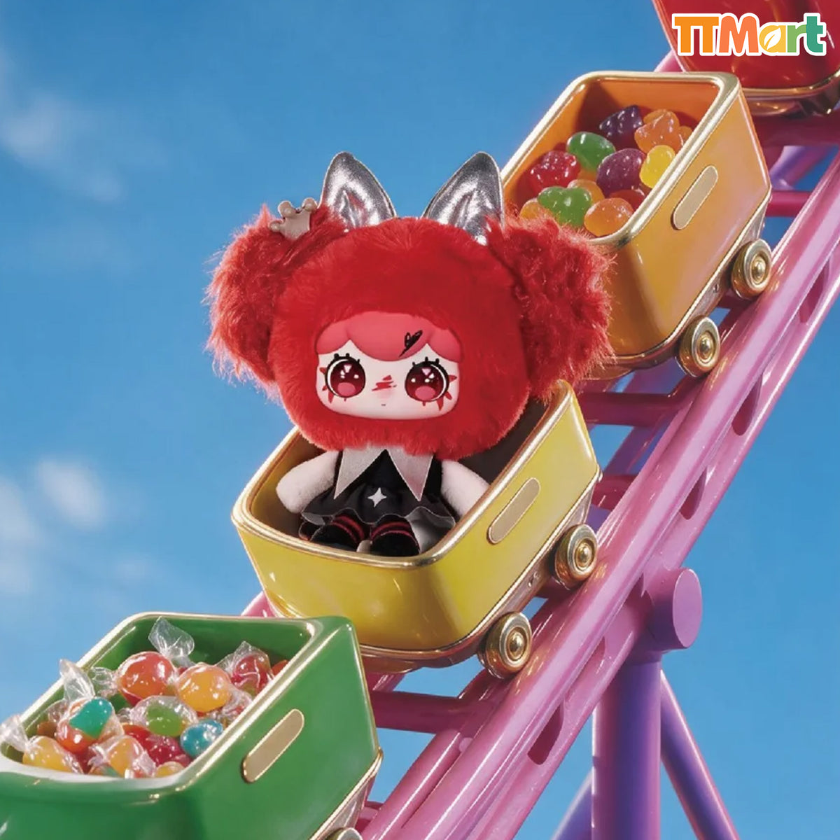 LULUMI Candy Series Mini Plush Toy Blind Box