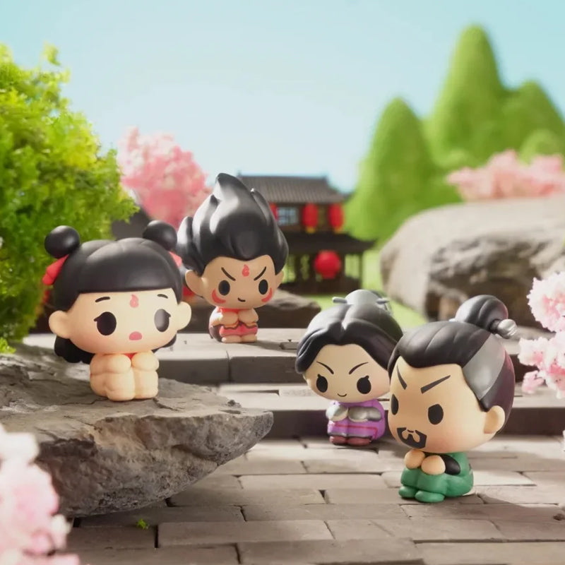 NE ZHA Sit Together Mini Bean Series Blind Bag