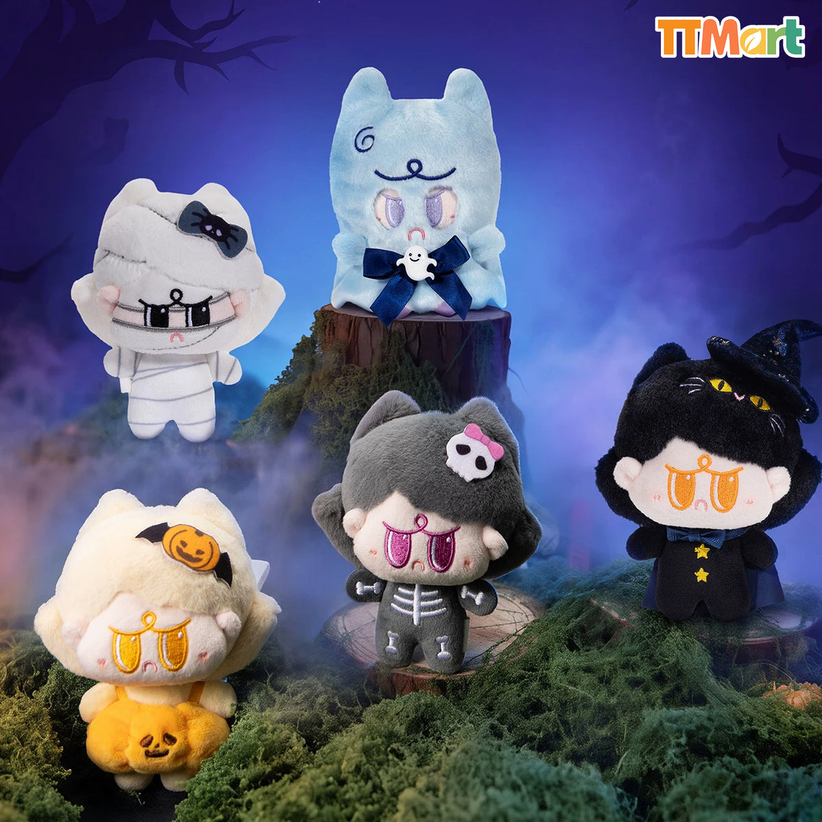 AngryAimee Halloween Mischief Party Plush Pendant Blind Box