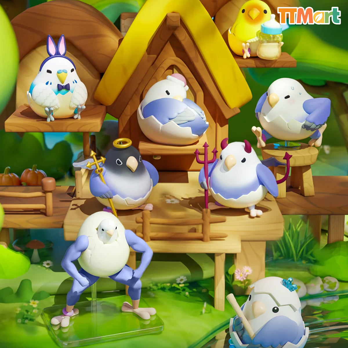TAROBALL "The Bird Or The Egg" Series Figure Blind Box