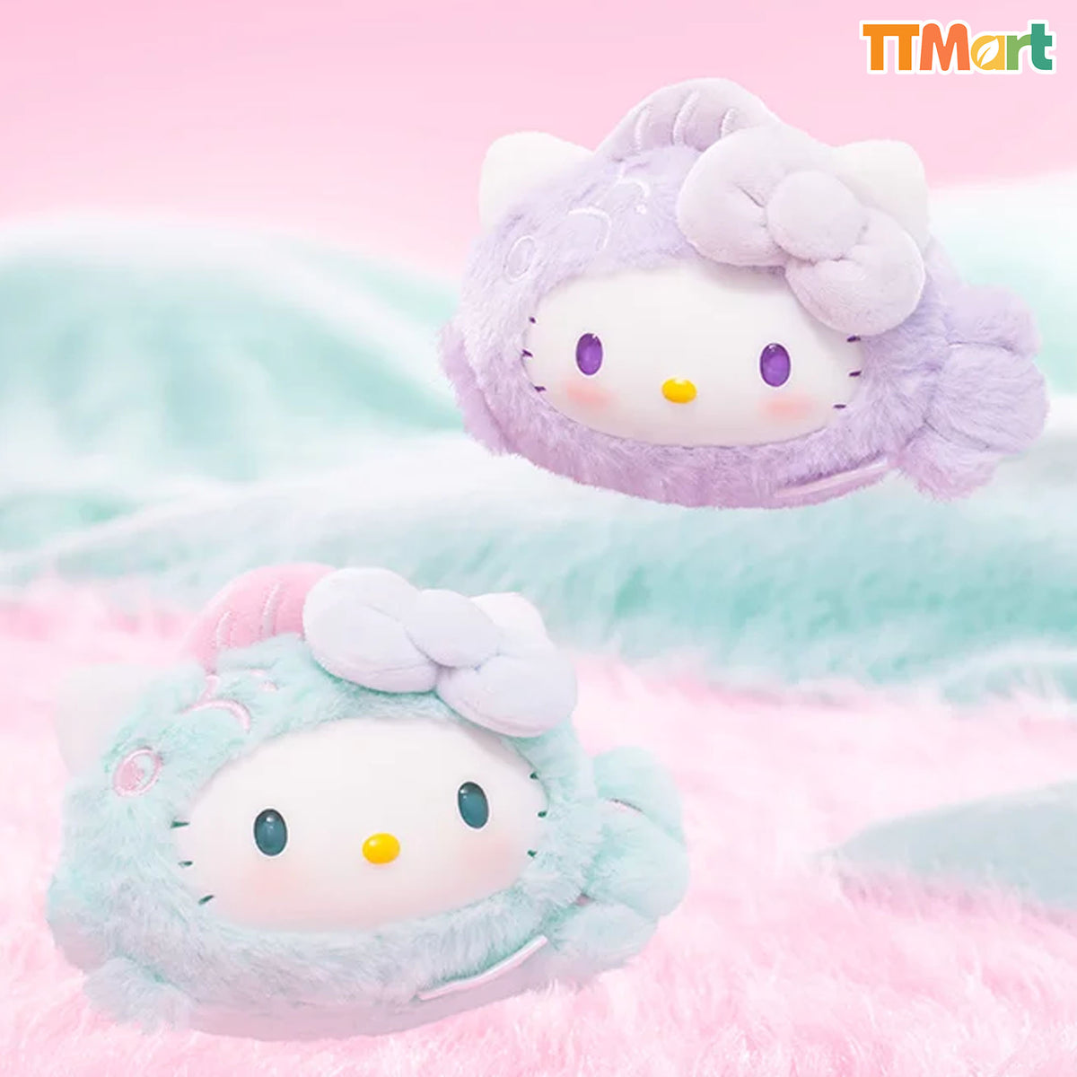 SANRIO HK Happy Koi Series Plush Keychain Blind Box
