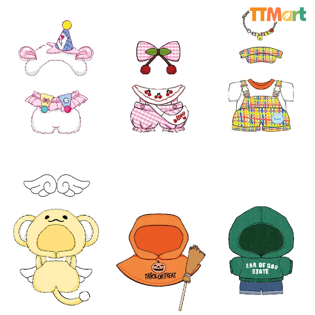 Baby Three Poop Magic Wardrobe Doll Series Blind Bag | 15cm - 17cm Outfits