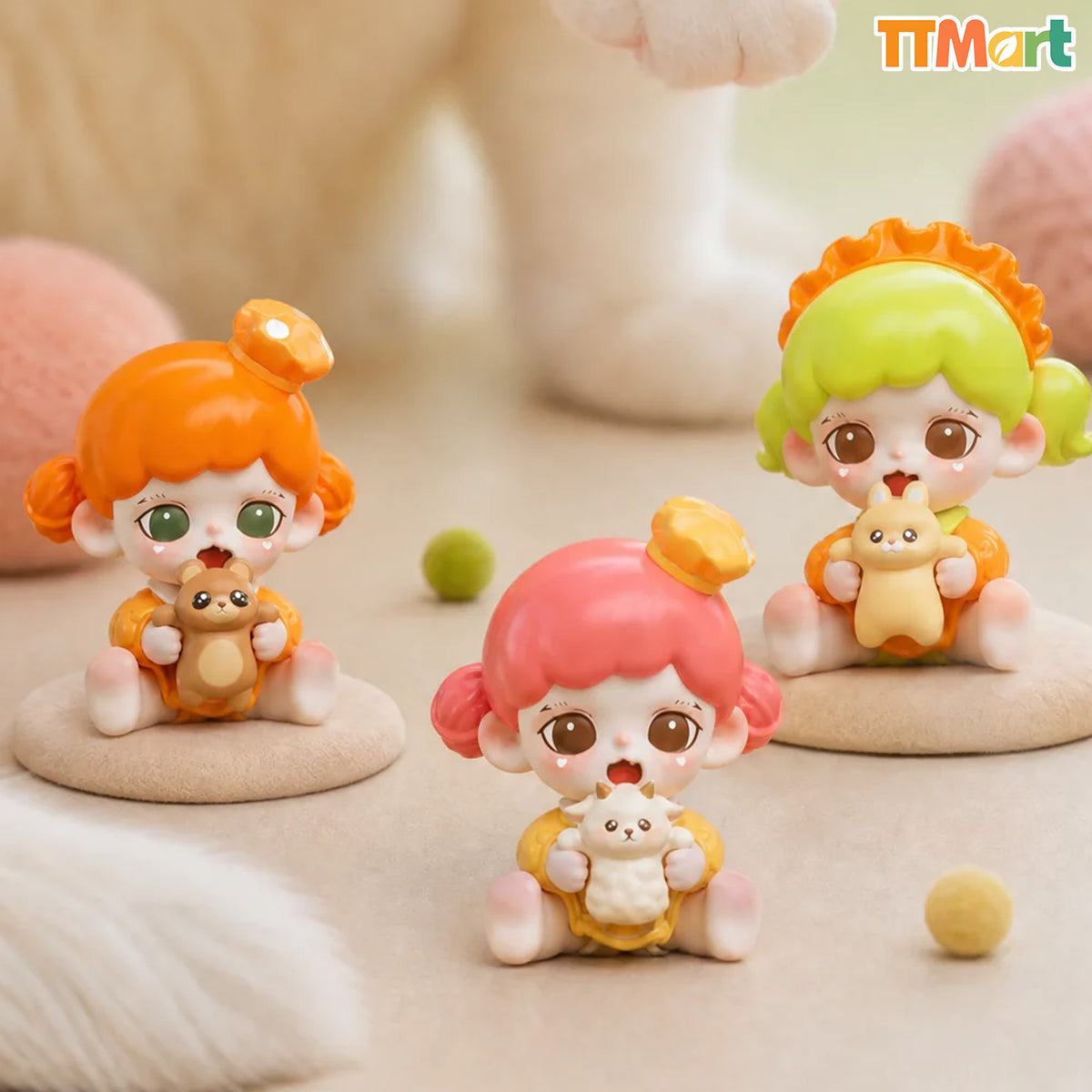 ZORAA Hugging You Mini Series Figures Blind Box