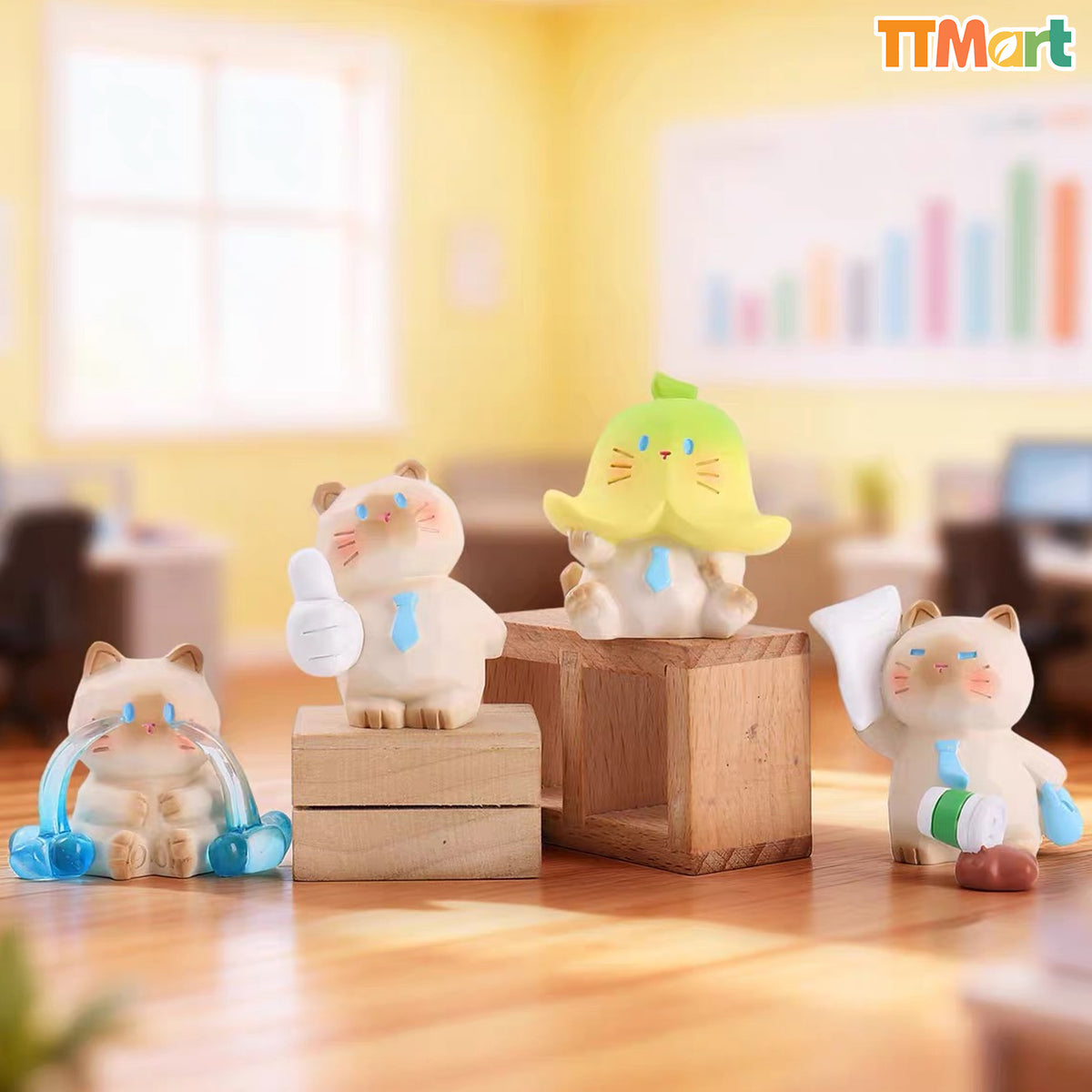 Workplace Working Cat Series Blind Box