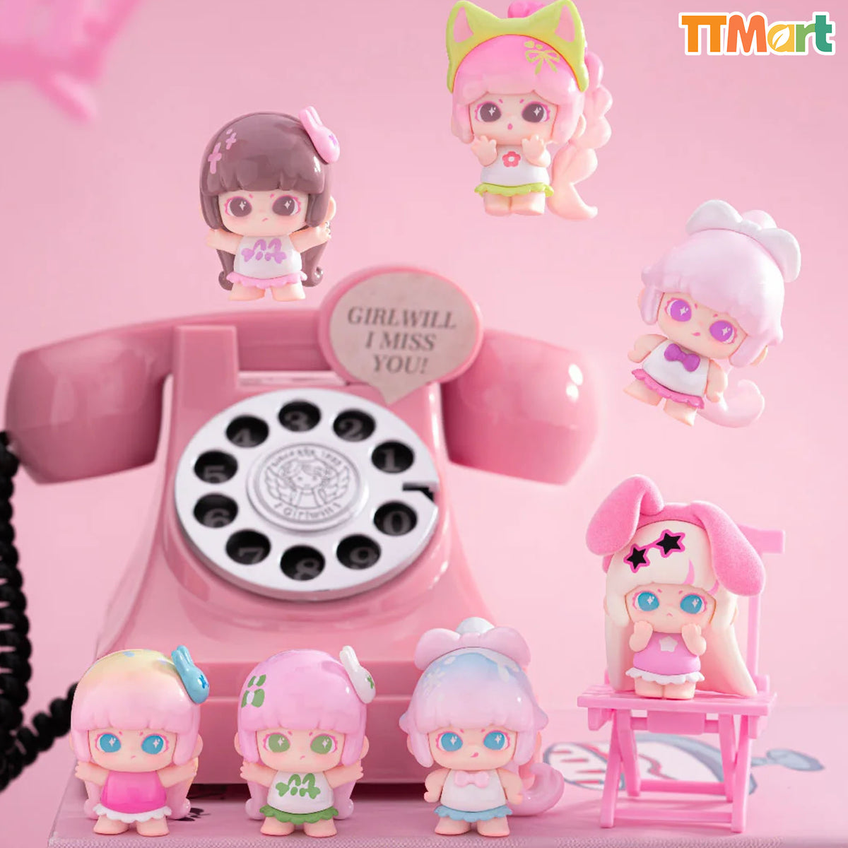 LANCY LULU Cute Girl Alliance Bean Series Blind Bag