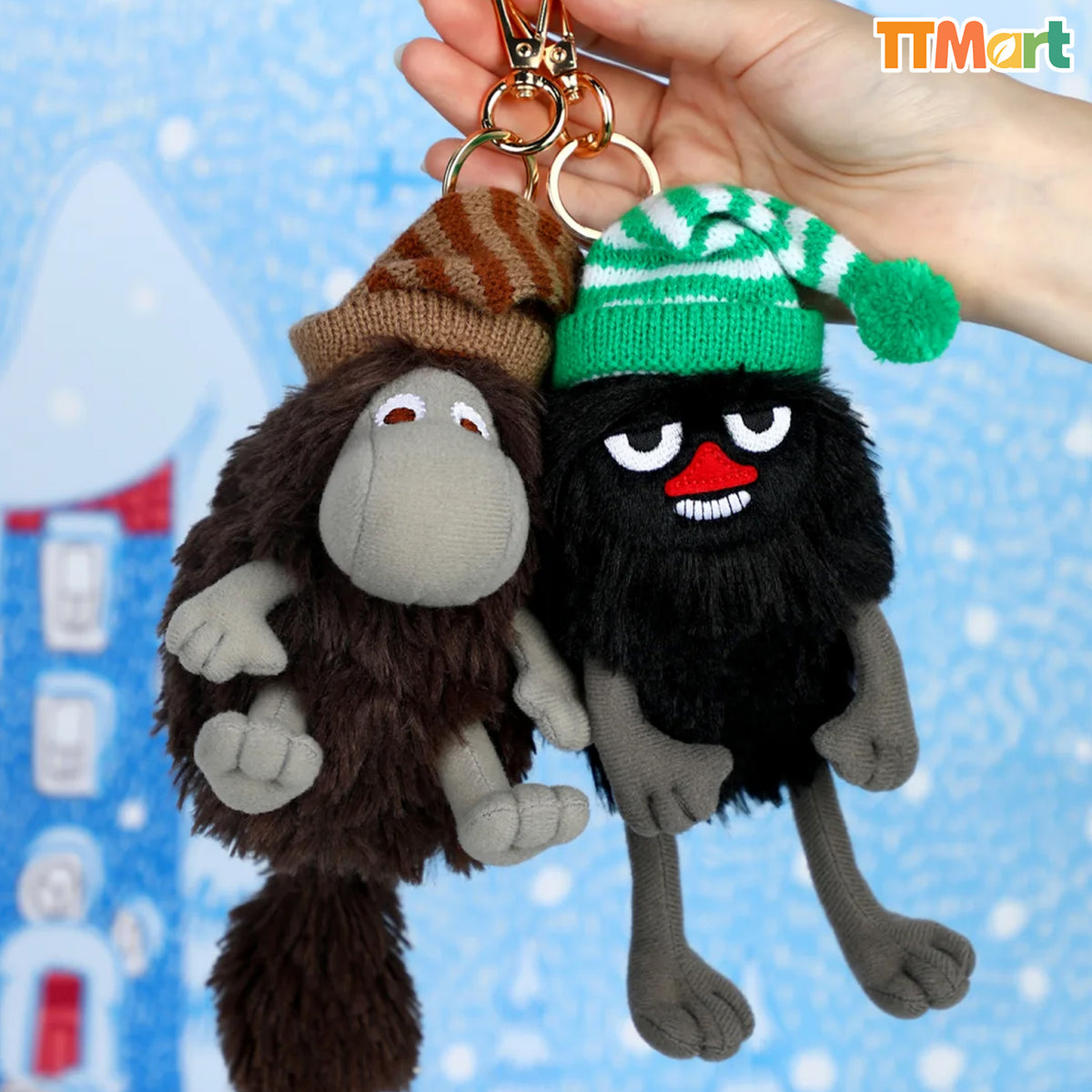MOOMIN Winter Series Plush Keychian Blind Box